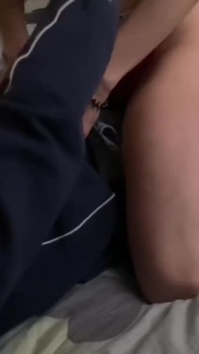 Dorm Sex / 18yo *** Rides Best Friend's Cock