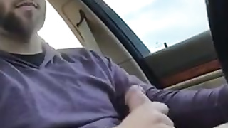 Str8 pink men play in the car again 3