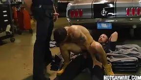 Cuffed Claimed: Two Cops Dominate Him Rough — Gay Porno Part 3