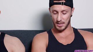 Take me now, man! hot gay couple rocky vallarta and his jerkoff buddy get naughty on camera! masturbation analporn jerkoffbuddies