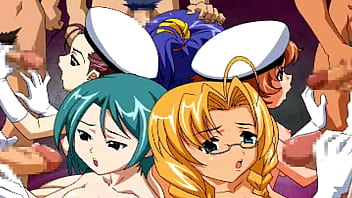Raimuiro Senkitan - Tsumugi Shima x Shuro Naoe x Nishiki Ii x Kasuri Hattori x Aya Nabeshima (Gravity work X Hentai)