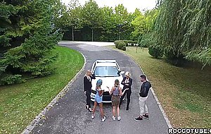2 Police Women Anal Threesome in the Office