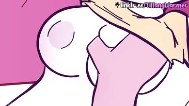Animated Cartoon Gets Hot And Gushes Hard
