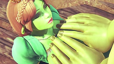 Princess Fiona get Rammed by Hulk