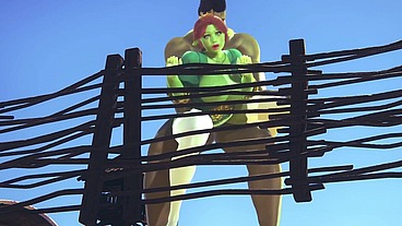 Princess Fiona get Rammed by Hulk