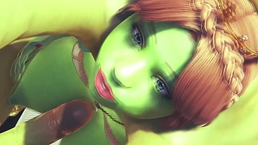 Princess Fiona get Rammed by Hulk