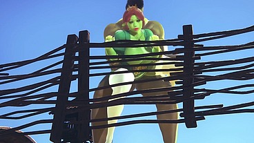 Princess Fiona get Rammed by Hulk
