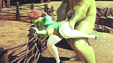 Princess Fiona get Rammed by Hulk