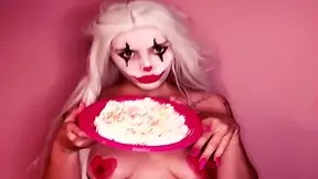 Clown Cream Pie On Face