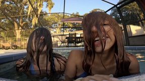 Hot Tub Head Dunking 4