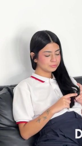 THE NEW BUTLER FUCKS HIS NEW BOSS'S WIFE AND STEPDAUGHTER WHILE THE BOSS IS AT WORK.   Clip 3