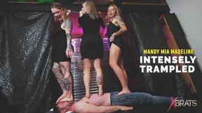 Mandy Mia & Madeline - Intense Trampling - HD 1080p MP4