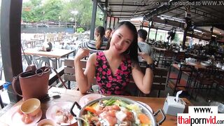 Amateur Thai 19 yo Polly with long titted helping to her