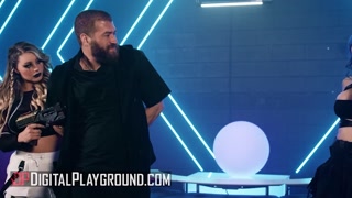DigitalPlayground - Hyper-Sexual Hunters Jewelz Blu &amp; Kayley Gunner Suck Each Other's Clit &amp; Cum
