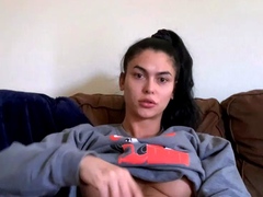 Jerking off shemale tranny solo play