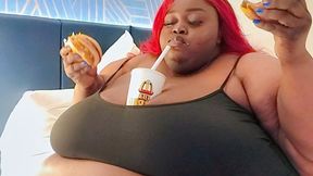 TOO FAT FOR THESE PANTIES + INSANE BURGER CHALLENGE