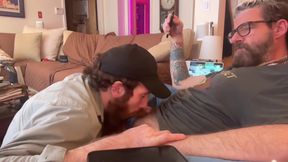 Late Night BJ for Husband Cum Swallow
