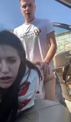 Stop the car and fuck me I'm craving cock