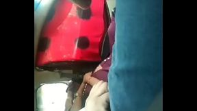 Uk NRI girl suck cock in car. Licking cake on cock