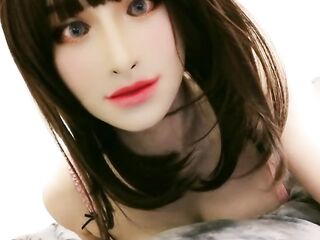 female mask disguise crossdresser transformation mtf 1