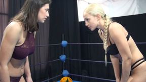 Freyja vs Sesil - Female Competitive Submission Wrestling Fight - C062 - HD720