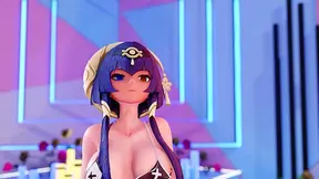 Candace Yields to Lust in Sultry Genshin MMD Fantasies