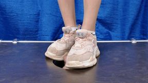 Your floor-face will be crushed under my dirty gym sneakers (part 2 of 2), flo058x 1080p