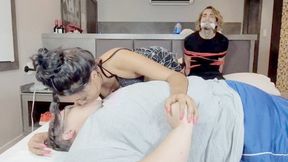 KISSING MY NAUGHTY FAT IN FRONT OF MY CUCKOLD HUSBAND - BY CHARLOTE 18 YRS OLD VS RENATO COLOSSOS 45 YRS OLD - CLIP 3 IN FULL HD