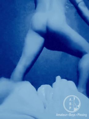 Swim Coach Finds a Resting Pupil and Wakes Him up with Pee