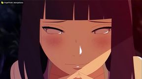 Hinata was fucked hard by Naruto clones, little slut couldn'_t resist deep sucking, Hentai Uncensored, Anime, Naruto, Hinata, double penetration, blowjob, threesome, animation, suck hard, cumshot