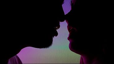 Alice and Cris get it on in steamy French kiss session