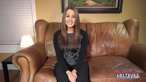 Naughty Cute Autum Sucks And Rides A Big Dick With Her Muff!