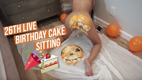 26th Birthday Cake Sitting