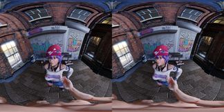 Kiriko - Picking Out The Free Blowjob Coupon On The Back-Street