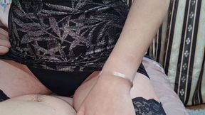 Wifes Conversations With A Friend Ended In Cheating With An Accidental Creampie