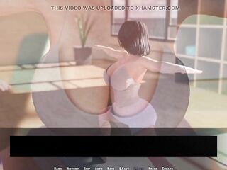 Alfred Doing Yoga With Lalin beauty Stepmom Turns His Schlong Hard