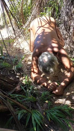 Ladysilva naked Crazy bush wanting to be broken into by a