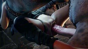 Jenny, Captured By The Giant Troll And Used As A Fleshlight