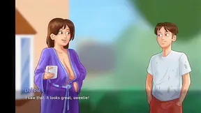 Steamy Laundry Room Secret: Busty Stepmoms Forbidden Hentai Tryst