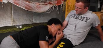 Private Matthews Breeds His Recruit