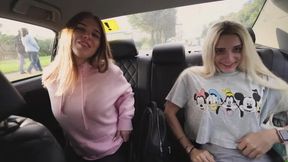 Car Fuck with Two Girls