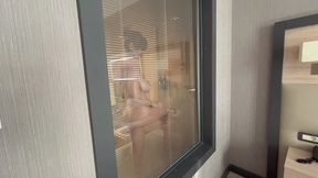 watch & jerk off!!! morning shower of stunning tara summers