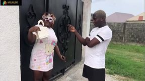 FAKE LIFESTYLE BIG GIRL OFFER HER BODY TO A PRESENTER ON THE STREET TO AVOID HIM NOT TO POST HER FAKE LIFESTYLE