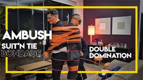 Ambush - Double Domination (1080p) Gay Domination - Gay Bondage - BDSM - Roleplay - Tape Bondage - Suit Tie - C4SBondage26