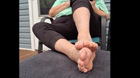 Do you want to cum all over her soles