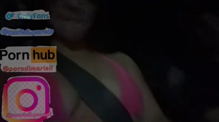 I ASK FOR AN UBER, I SHOW HIM MY TITS AND I PAY HIM WITH SUCKING XXX VIDEO PORNO