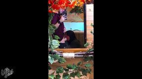 10th anniversary jacuzzi fun: mirror blowjob, mutual masturbation & double cumshots in the hot tub - the vegas romantic amateur getaway