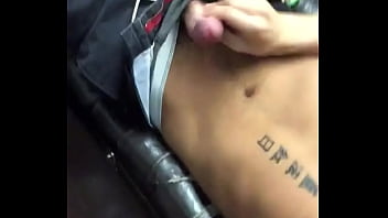 Ejaculating on the job in locker room