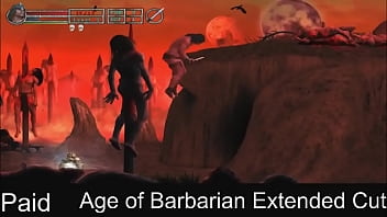 Barbarian hero pounds nymphs in ancient RPG session