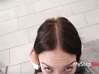 Stepdaughter Orders Cum Online, Stepdad Provides It - Mia River, Jay Punk
